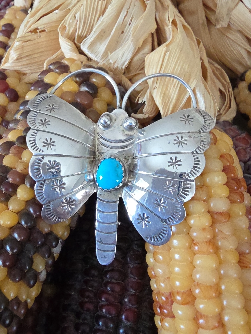 Adorable Native American Navajo Butterfly Moth Pin By Jeff Largo 🩵🦋🩶
